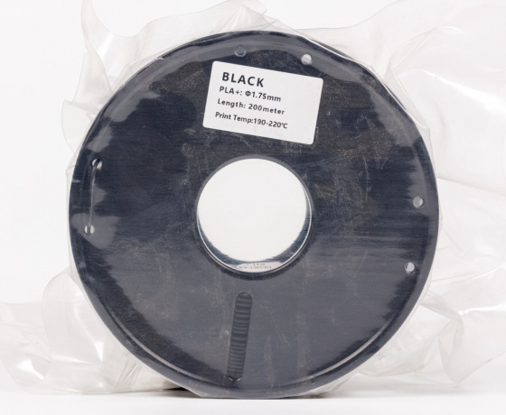Фото 4 - 200 метров Черный PLA пластик для 3D принтера