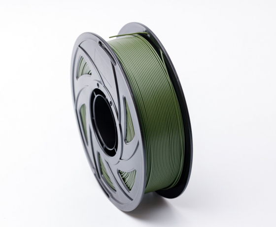 Фото 5 - Хаки Оливково-зеленый пласт плюс пластик для 3D принтера ✪1кг✪1.75мм Pla plus olive green