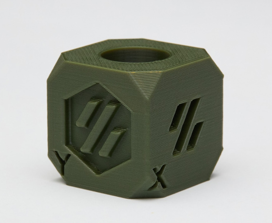 Фото 6 - Хаки Оливково-зеленый пласт плюс пластик для 3D принтера ✪1кг✪1.75мм Pla plus olive green