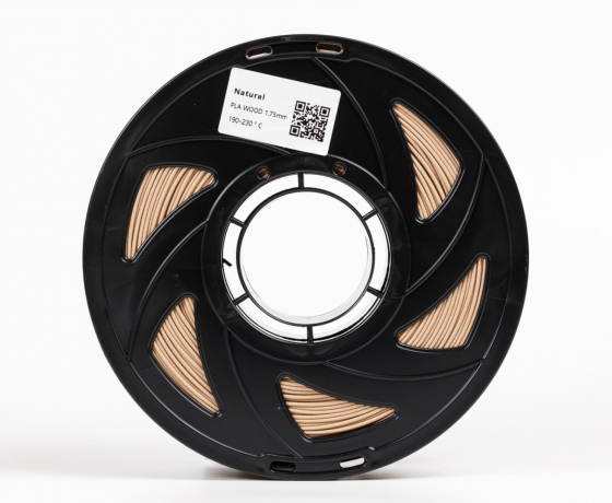 Фото 3 - PLA Wood – пластик наполненный древесной 1кг | 1.75мм | 330м