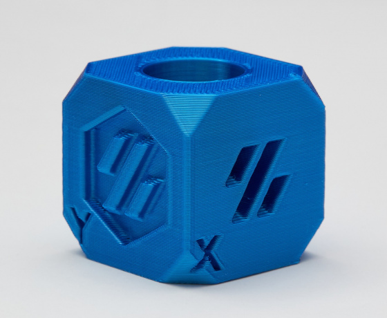 Фото 7 - Синий Пла Пластик Шелковый \PLA SILK Blue 1кг | 1.75мм | 330м