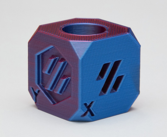 Фото 8 - Червоний Синій Пла Пластик Шовковий | PLA SILK Red Blue 1кг | 1.75мм | 330м