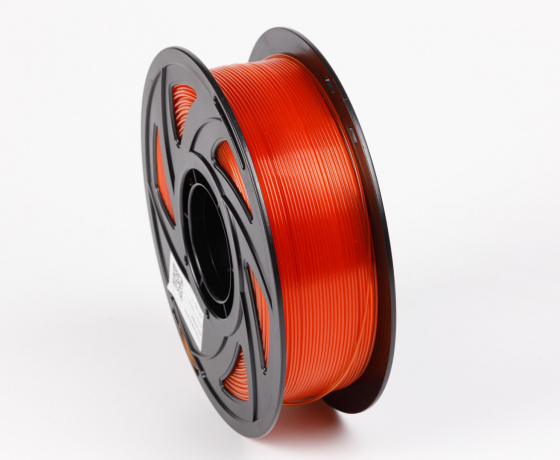 Фото 4 - PETG Полупрозрачный Оранжевый 1кг | 1.75мм | 330м