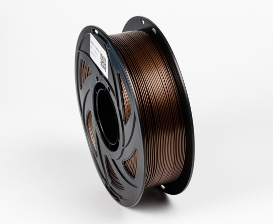 Фото 4 - Коричневий | Кавовий Металік PETG пластик для 3D принтера | PETG Filament Metal coffee 1кг | 1.75мм | 330м