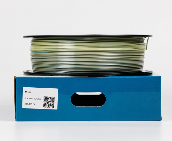 Фото 2 - PLA Шелковая радуга Mini\PLA Silk rainbow Mini 1кг | 1.75мм | 330м