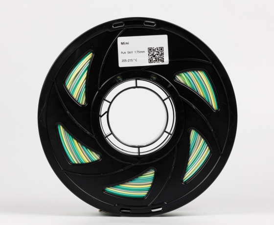 Фото 3 - PLA Шелковая радуга Mini\PLA Silk rainbow Mini 1кг | 1.75мм | 330м