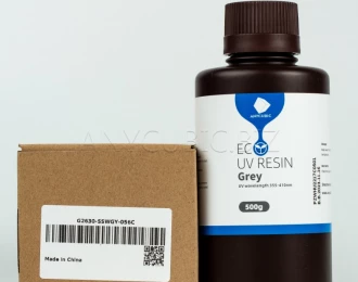 Сіра Еко Рослинна Фотополімерна смола Anycubic Eco Gray 0,5 кг