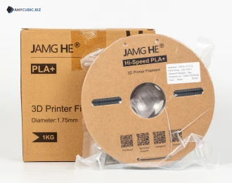 Черный Высокоскоростной филамент для скоростной печати Hi-Speed ​​PLA+ JAMGHE 1,75 мм 1kg