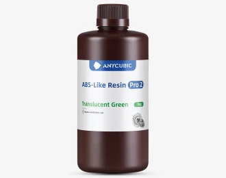 Фотополимер Anycubic ABS-Like Resin Pro 2 Зеленый (полупрозрачный)