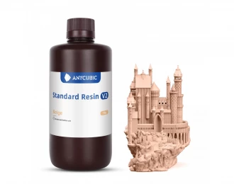 Фотополимерная Стандартная смола v2 бежевая Anycubic
