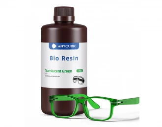 Фотополимерная Био смола Прозрачно-зеленая Anycubic 1л