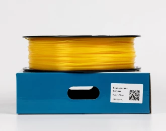 Прозрачно-желтый пла плюс пластик для 3D принтера ✾1кг✾1.75мм