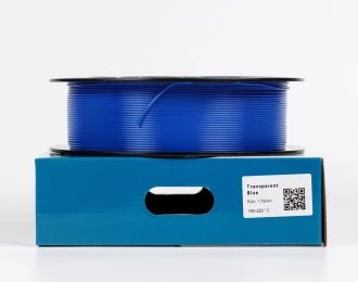 Прозрачно-синий пласт плюс пластик для 3D принтера ✾1кг✾1.75мм
