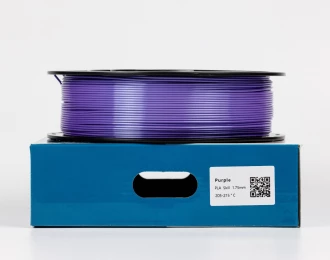 Пурпурний Пла Пластик Шовковий \ PLA SILK Purple 1кг | 1.75мм | 330м
