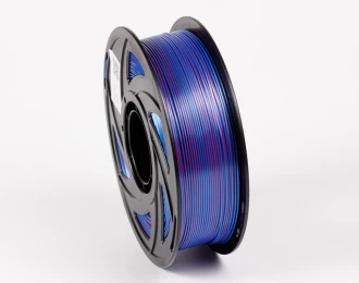 Красный Синий Пла Пластик Шелковый | PLA SILK Red Blue 1кг 1.75мм | 330м