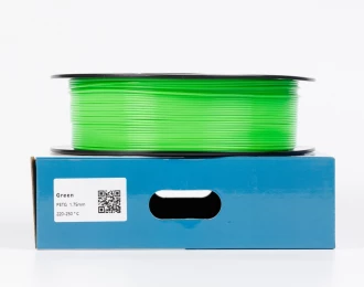 Зеленый PETG (ПЭТГ) coPET пластик для 3D принтера 1кг 1.75мм