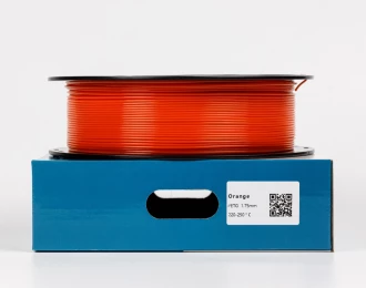 Оранжевый PETG (ПЭТГ) coPET пластик для 3D принтера 1кг | 1.75мм | 330м