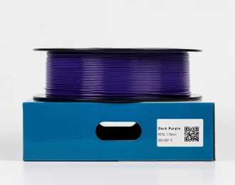Темно-фиолетовый PETG (ПЭТГ) coPET пластик для 3D принтера DarkPurple PETG 1кг | 1.75мм | 330м
