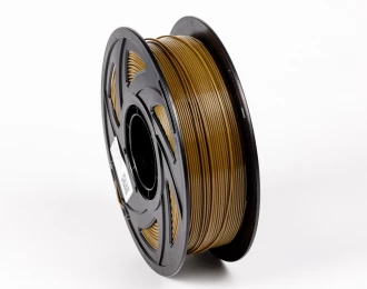 Хаки серый PETG (ПЭТГ) coPET пластик для 3D принтера | Khaki gray PETG ral 7008 1кг | 1.75мм | 330м