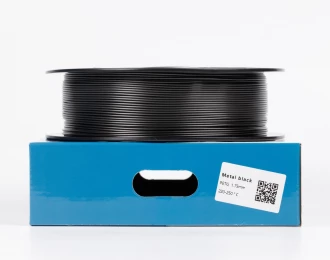 Черный Металлик PETG пластик для 3D принтера PETG Filament Metal 1кг | 1.75мм | 330м