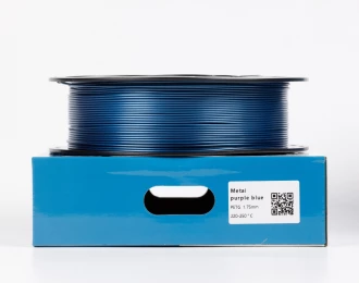 Фиолетово Синий Металлик PETG пластик для 3D принтера PETG Filament Metal фиолетовый 1кг | 1.75мм | 330м