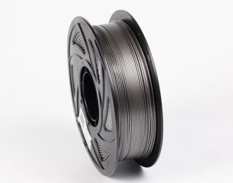 Светло-серый металлик PETG пластик для 3D принтера | PETG Filament Metal light grey 1кг | 1.75мм | 330м