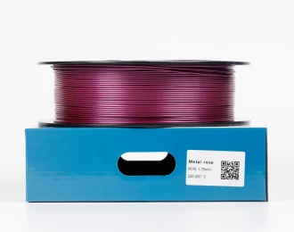 Розовый Металлик PETG пластик для 3D принтера PETG Filament Metal Rose 1кг | 1.75мм | 330м