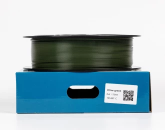 Хаки оливково-зеленый PLA пластик для 3D принтера | ⚔ Pla Olive Green RAL 6003 ⚔ 1кг | 1.75мм | 330м