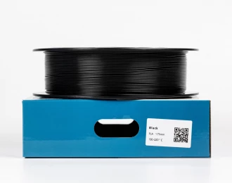 Черный PLA пластик для 3D принтера Pla RAL 7021 Black grey 1кг | 1.75мм | 330м